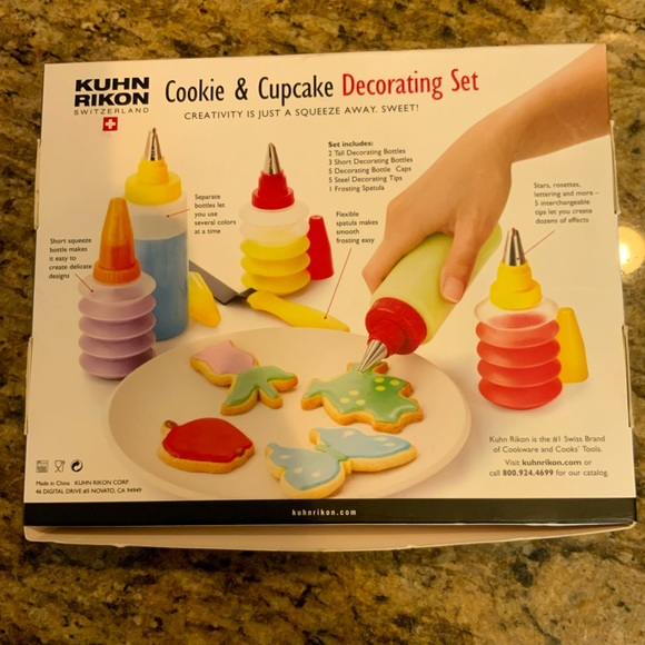 KUHN RIKON Cookie & Cupcake Decorating Set New in original packaging - Picture 2 of 4